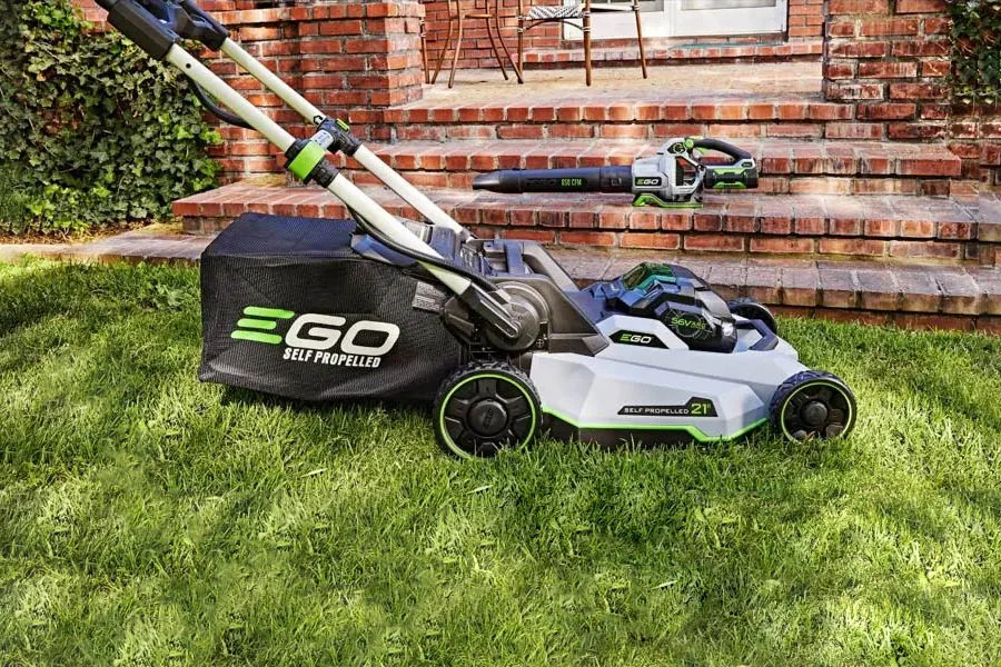 small lawn mower cordless