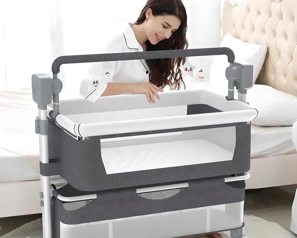 co sleeper rocking bassinet