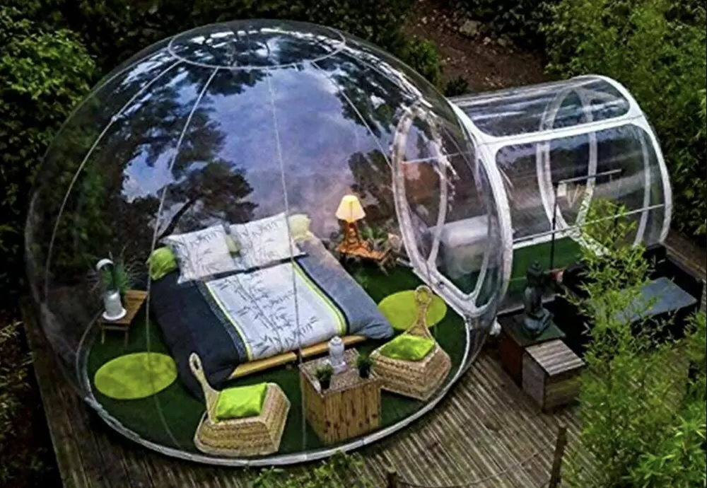 best inflatable bubble tent