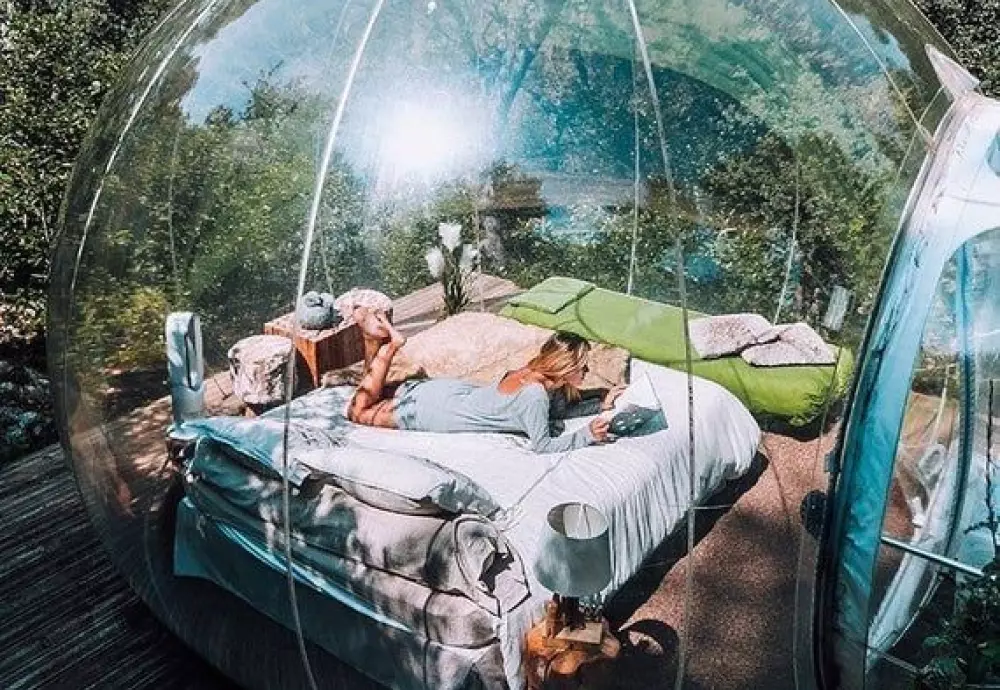 best inflatable bubble tent